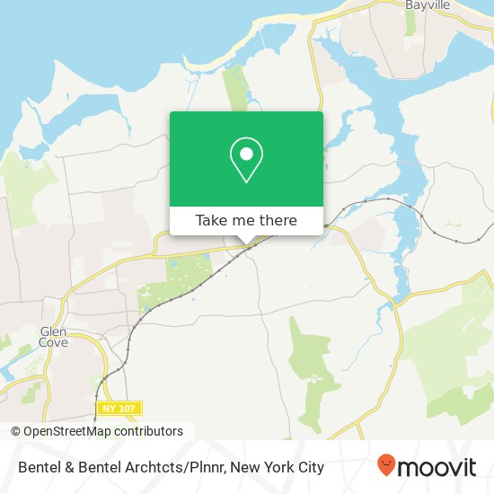 Bentel & Bentel Archtcts/Plnnr map