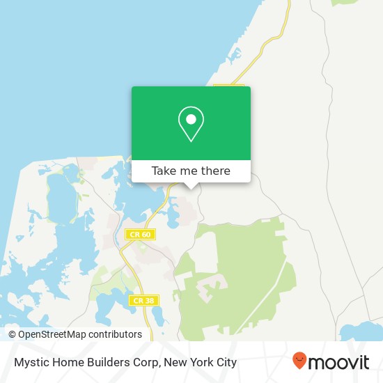 Mystic Home Builders Corp map