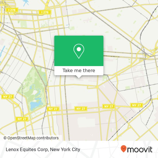 Lenox Equites Corp map