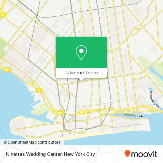 Mapa de Ninettes Wedding Center
