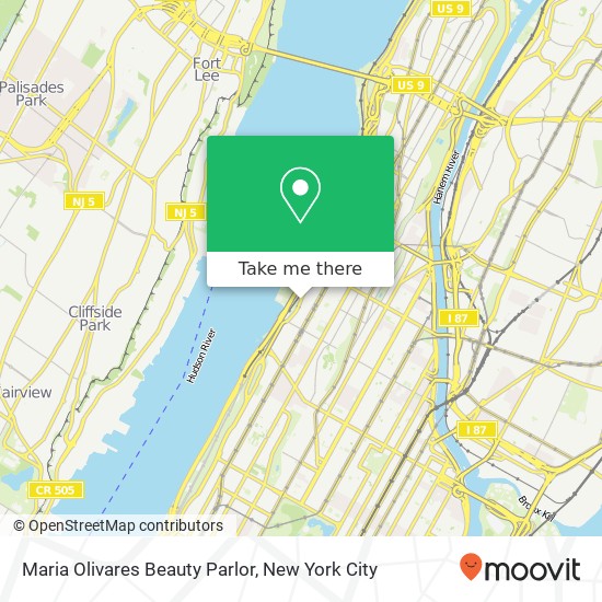 Maria Olivares Beauty Parlor map