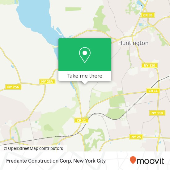 Mapa de Fredante Construction Corp