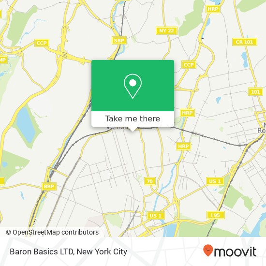 Mapa de Baron Basics LTD