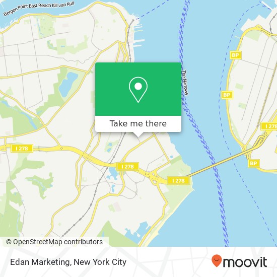 Edan Marketing map