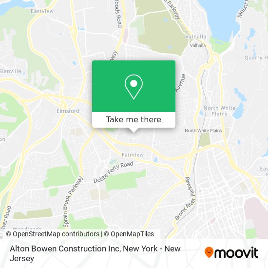 Alton Bowen Construction Inc map