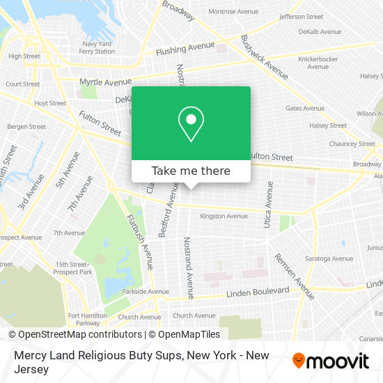 Mercy Land Religious Buty Sups map