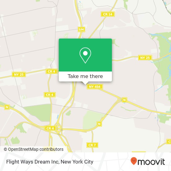 Mapa de Flight Ways Dream Inc