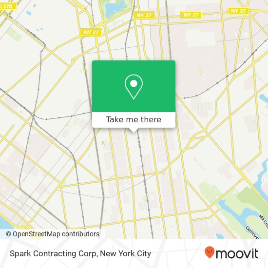 Mapa de Spark Contracting Corp