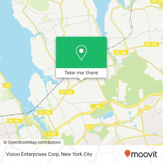 Vision Enterprises Corp map