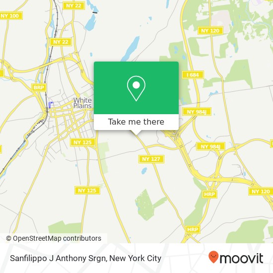 Sanfilippo J Anthony Srgn map