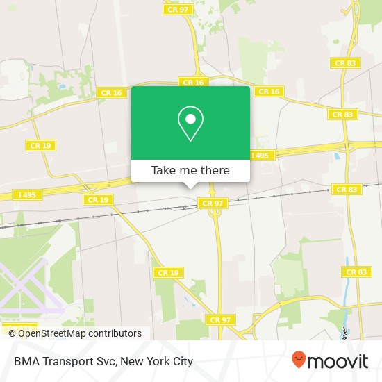 BMA Transport Svc map