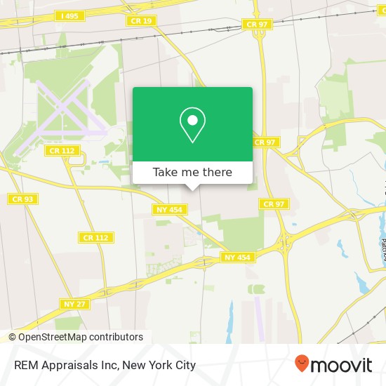 REM Appraisals Inc map