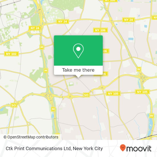 Mapa de Ctk Print Communications Ltd