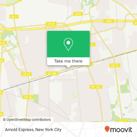Arnold Express map