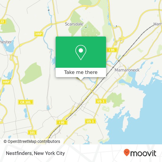 Nestfinders map