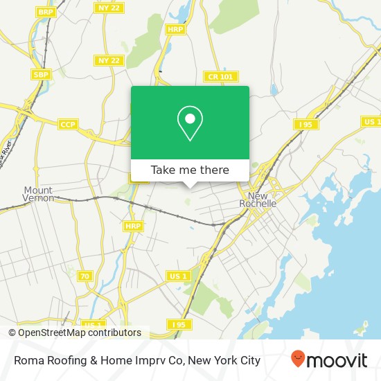 Roma Roofing & Home Imprv Co map