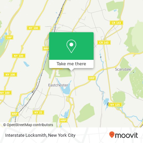 Interstate Locksmith map