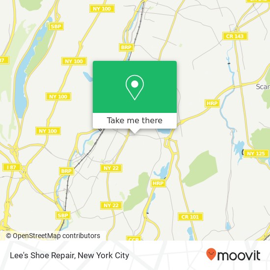 Mapa de Lee's Shoe Repair