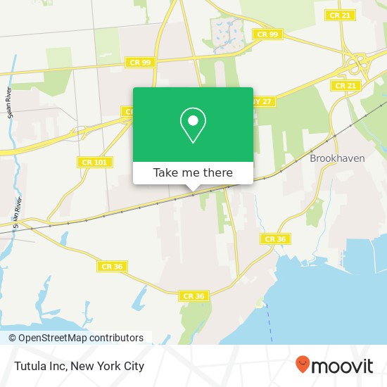 Tutula Inc map