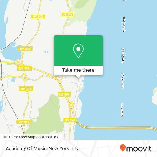 Academy Of Music map