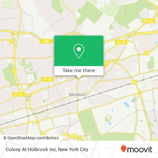 Mapa de Colony At Holbrook Inc