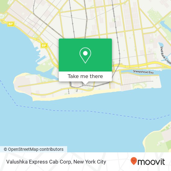 Mapa de Valushka Express Cab Corp