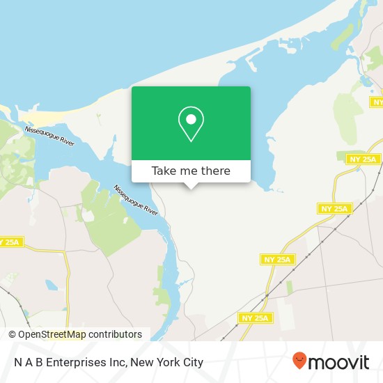 N A B Enterprises Inc map