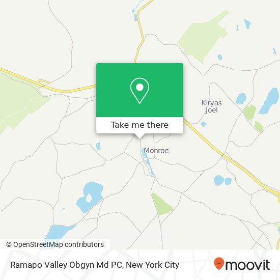 Ramapo Valley Obgyn Md PC map