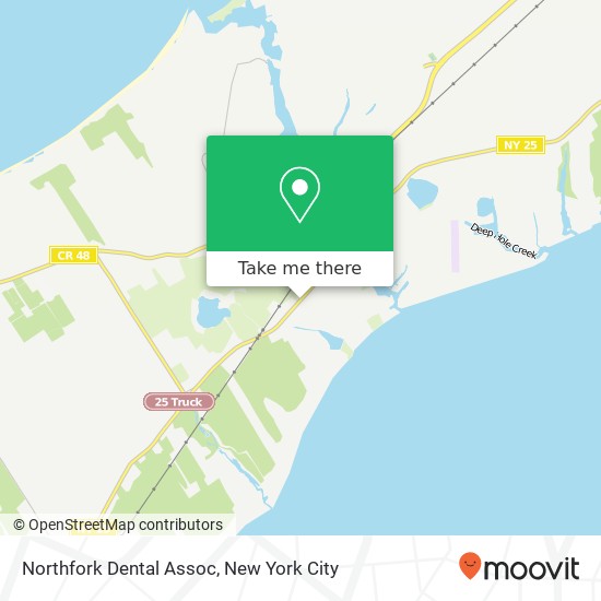 Northfork Dental Assoc map