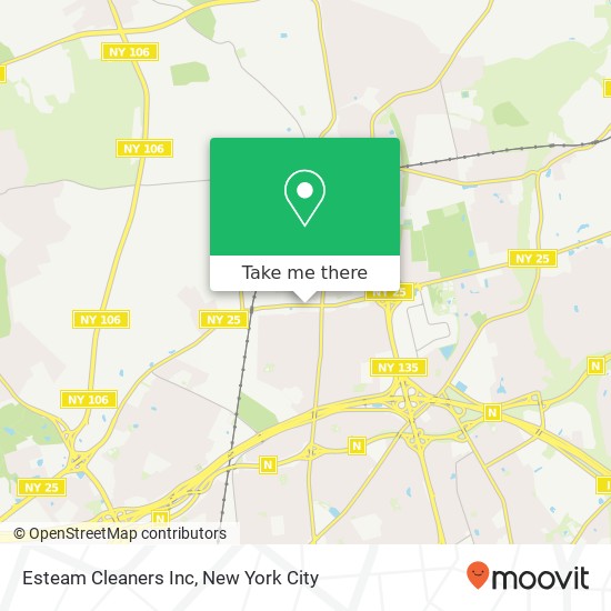 Esteam Cleaners Inc map