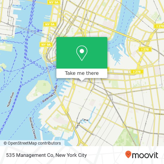 Mapa de 535 Management Co