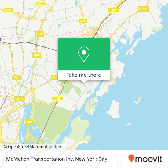 McMahon Transportation Inc map