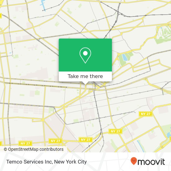 Temco Services Inc map