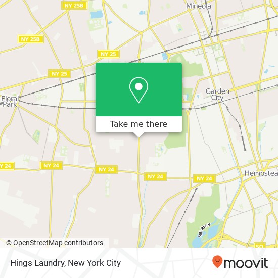 Mapa de Hings Laundry