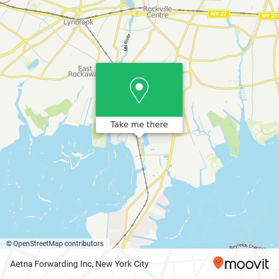 Aetna Forwarding Inc map