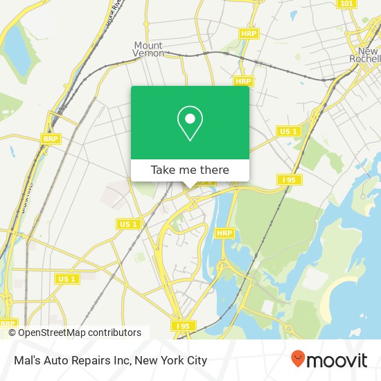 Mal's Auto Repairs Inc map