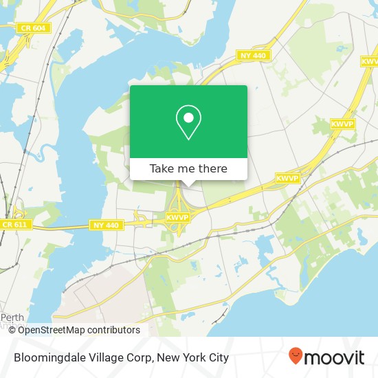 Mapa de Bloomingdale Village Corp