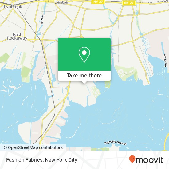 Fashion Fabrics map