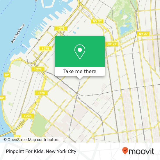 Pinpoint For Kids map