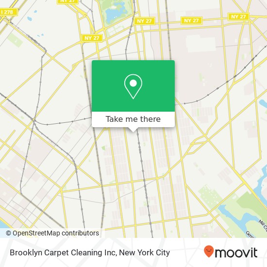 Mapa de Brooklyn Carpet Cleaning Inc