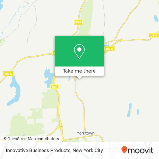 Innovative Business Products map