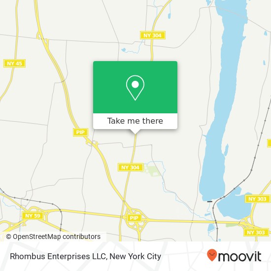 Rhombus Enterprises LLC map