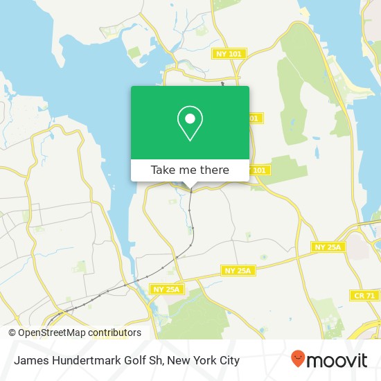 James Hundertmark Golf Sh map