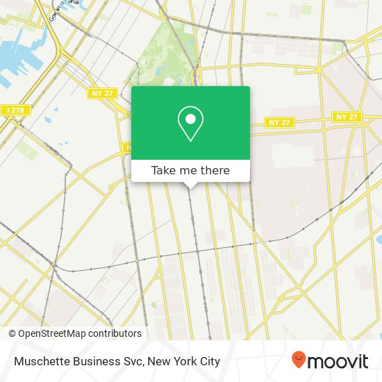 Muschette Business Svc map