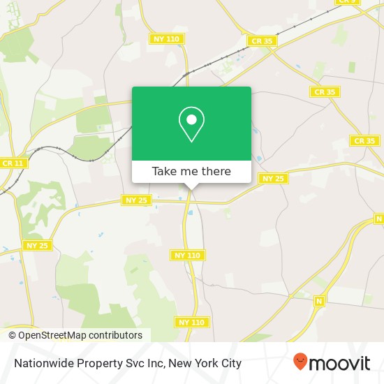 Mapa de Nationwide Property Svc Inc