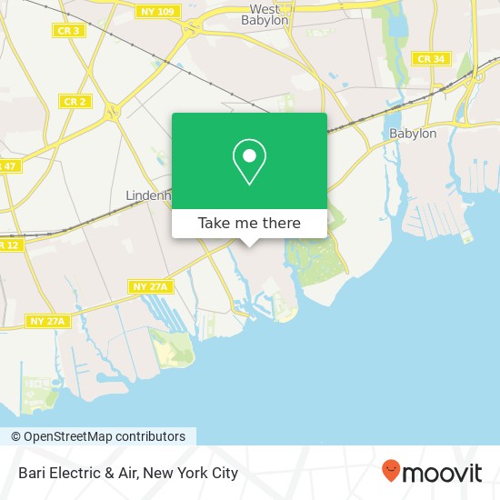 Bari Electric & Air map