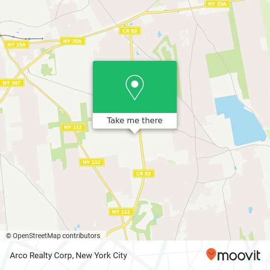 Mapa de Arco Realty Corp