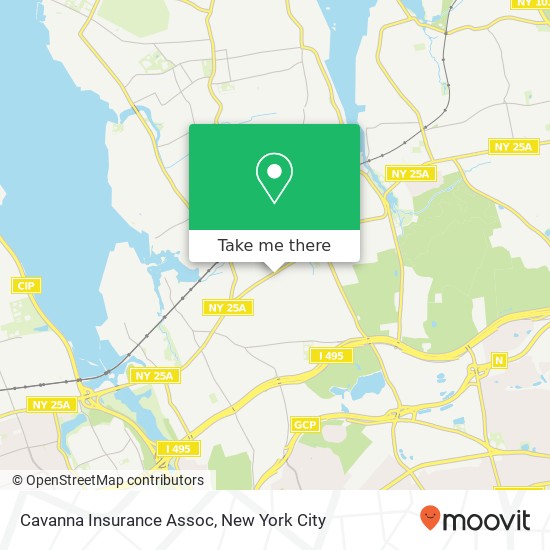 Cavanna Insurance Assoc map