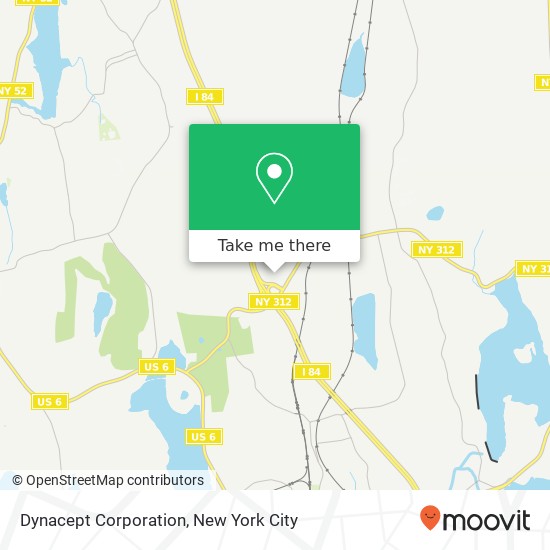 Mapa de Dynacept Corporation