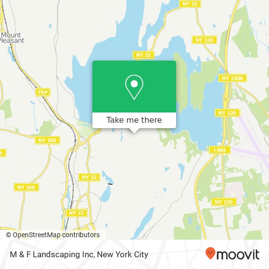 Mapa de M & F Landscaping Inc